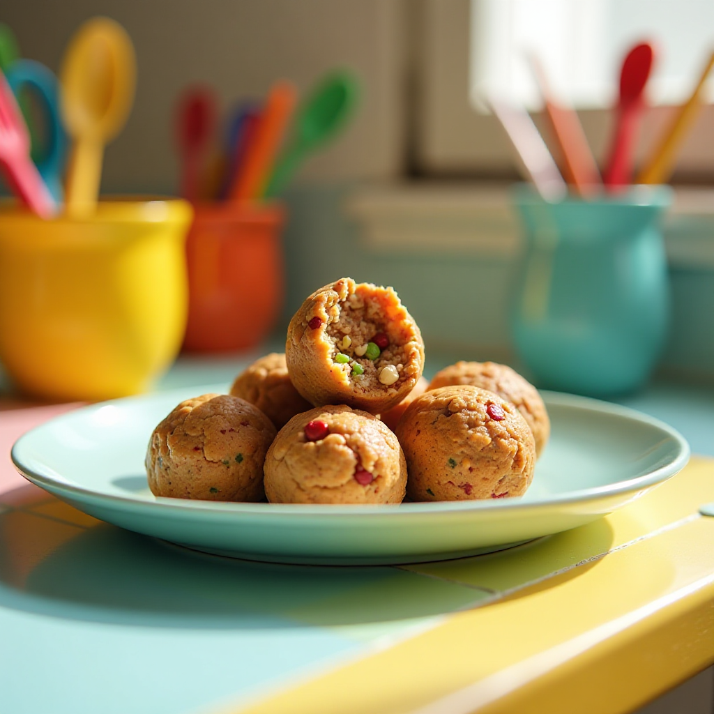 Fun and Nutritious Cooking for Kids: 10 Easy Meal Ideas 5 Fun and nutritious cooking for kids, making homemade energy bites.