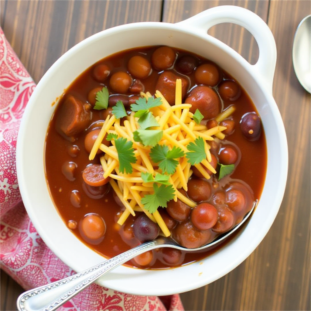 Slow Cooker Recipes: 5 Irresistible Must-Try Cozy Dinners 4 Slow Cooker Chili with Toppings